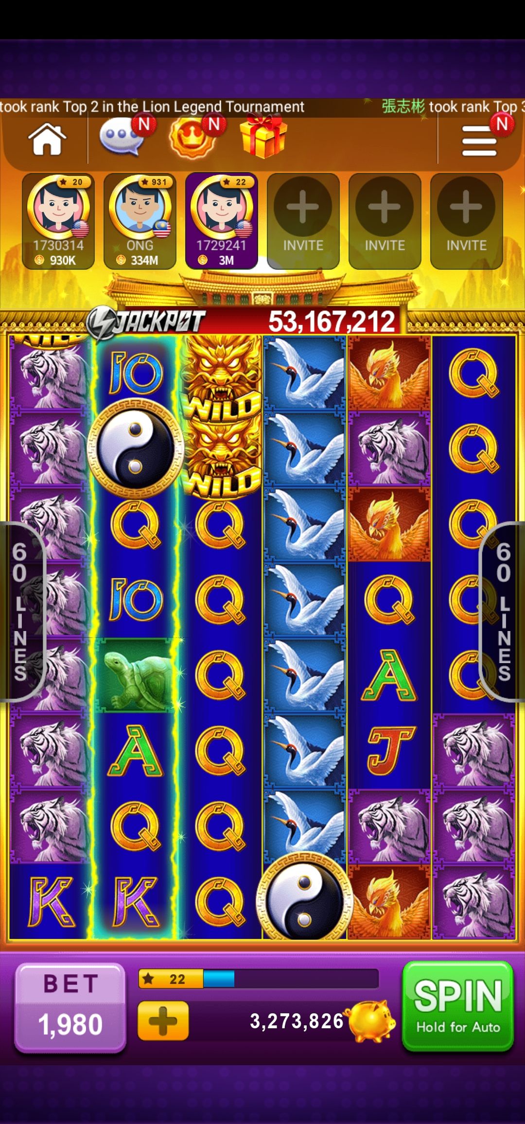 Spinzwin game